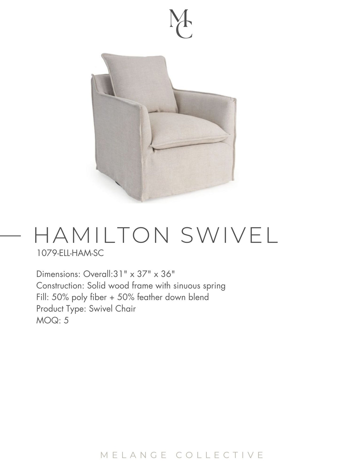 Hamilton Swivel