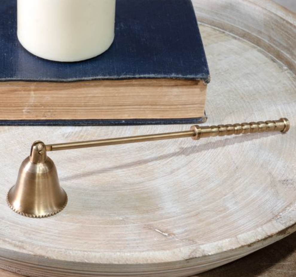 8.5" Brass Candle Snuffer