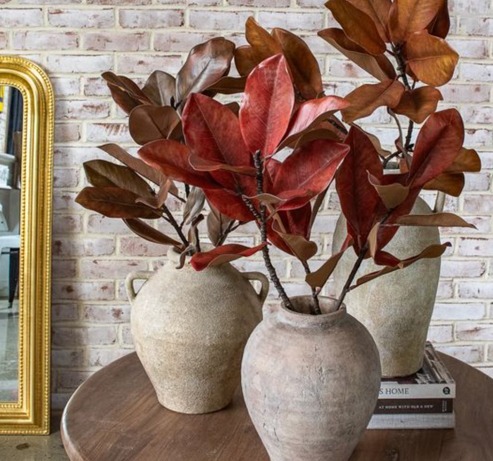 44" Magnolia Leaf Stem
