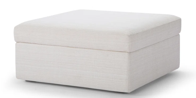 40" x 40" Rose Storage Ottoman