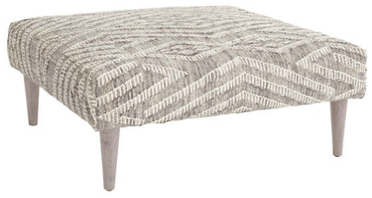 Healy Rug Ottoman