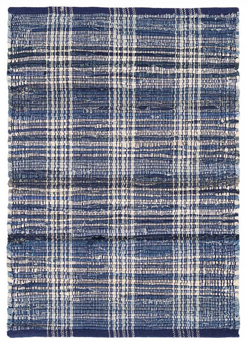 Denim Plaid Rug Collection